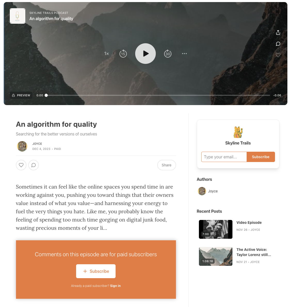 How do I create and publish a podcast on Substack? – Substack, Inc