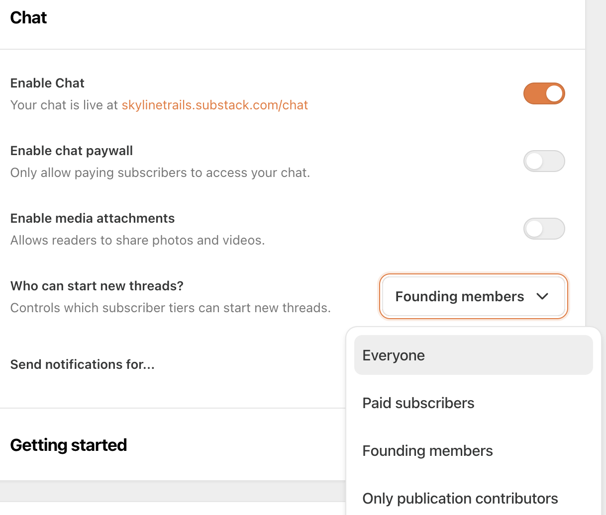 Thread Start Permission Example