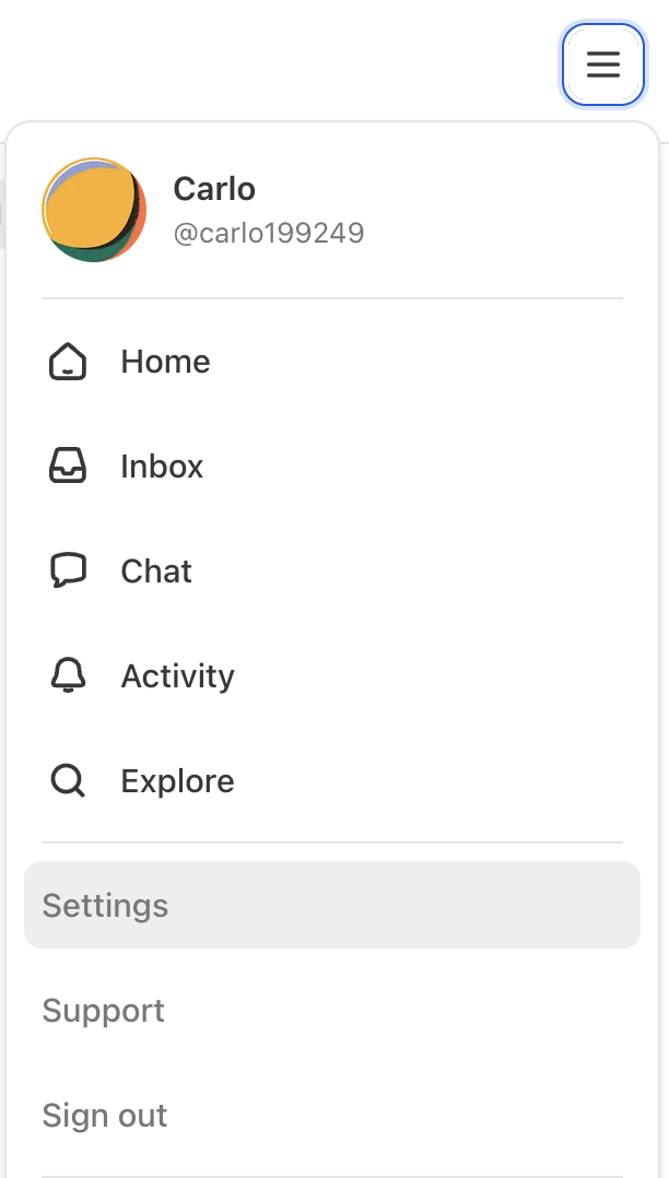 Account Settings